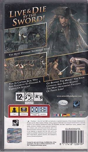 Disney Pirates of the Caribbean - At Worlds End - PSP (B Grade) (Genbrug)